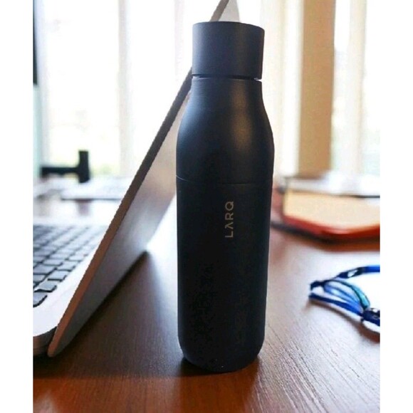 LARQ PureVis Water Bottle Self Cleaning UV Purification Obsidian Black - Picture 1 of 6